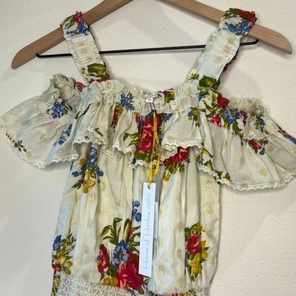 House of Harlow 1960 Helena Top and Skirt Set, Ivory Size XS NWT - Picture 7 of 8